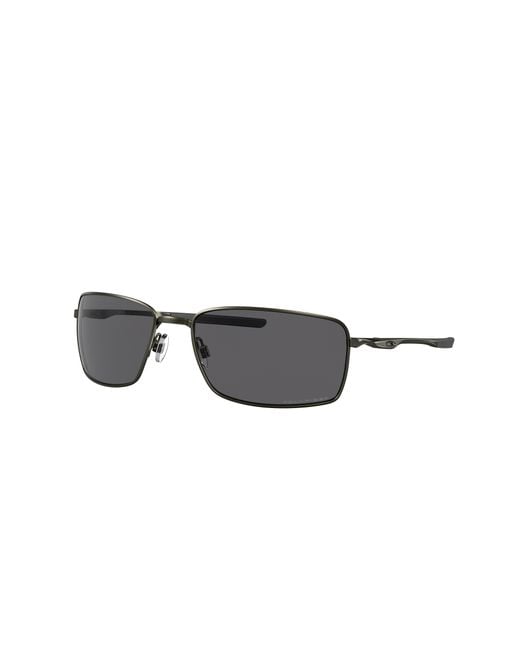 Oakley Black S Oo4075 Square Wire Rectangular Sunglasses for men