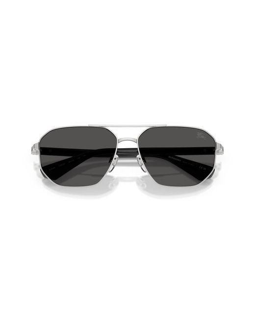 Burberry Black Sunglass Be3166 for men