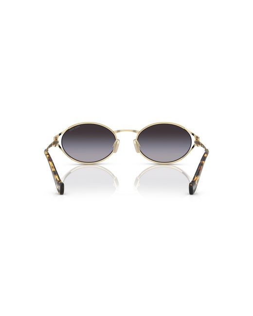 Miu Miu Black Sunglass Mu 01ysf