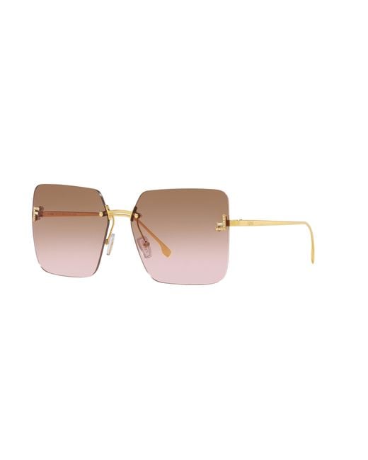 Fendi Black Sunglass Fe4082us