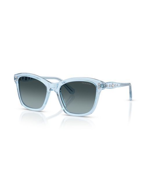 Swarovski Black Sunglass Sk6063