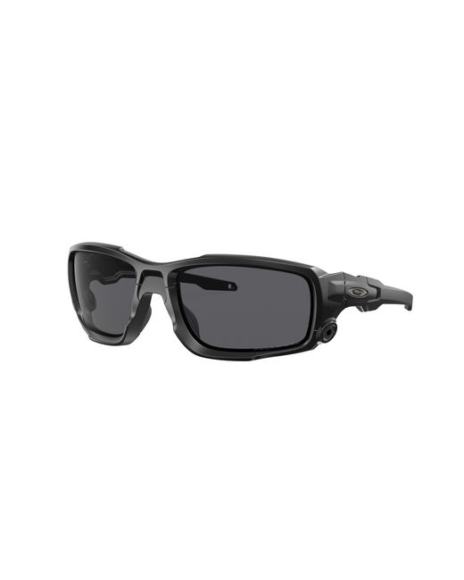 Oakley Black Sunglass Si Shock Tube® for men