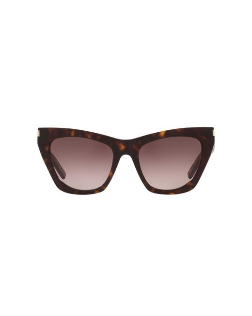 Saint Laurent Black Sunglass Sl 214 Kate