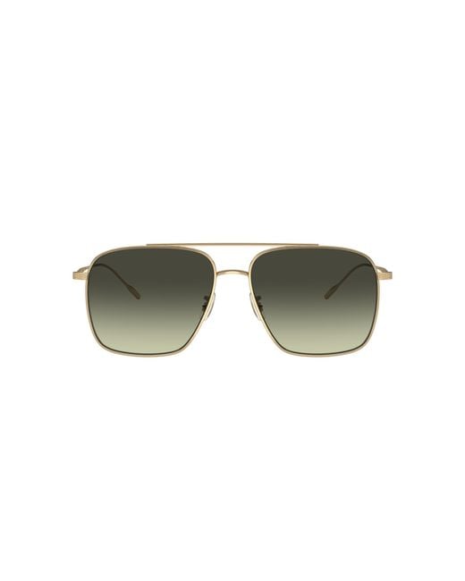 Oliver Peoples Black Sunglass Ov1320st Dresner