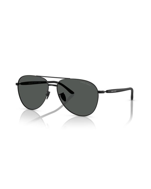 Giorgio Armani Black Sunglass Ar6162 for men