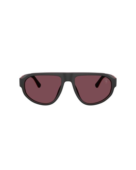 Scuderia Ferrari Black Sunglass Fz6027u for men