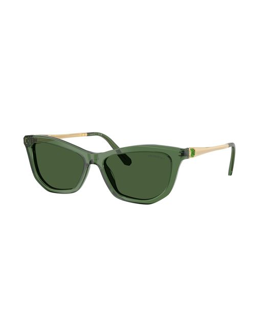 Swarovski Green Sunglass Sk6057