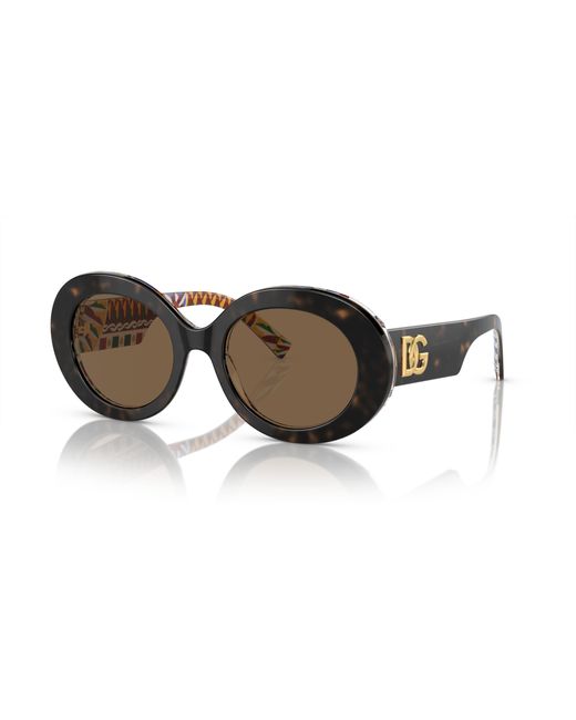 Dolce & Gabbana Black Sunglass Dg4448f