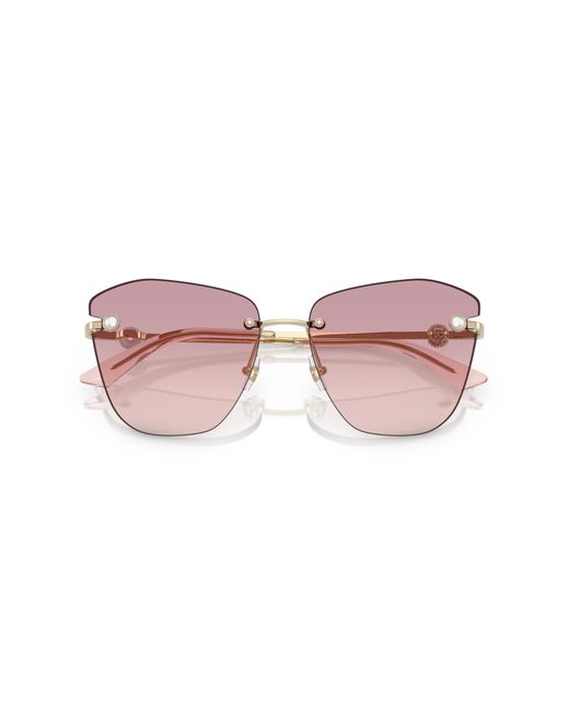 Jimmy Choo Black Sunglass Sunglasses + Jewelry Gift Set