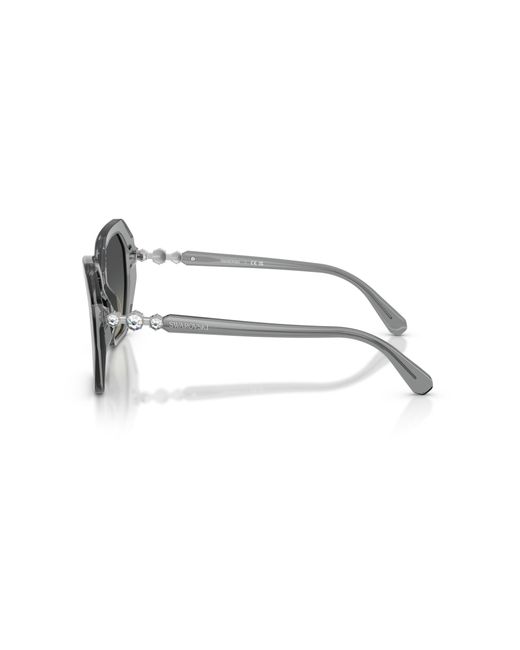 Swarovski Black Sunglass Sk6017