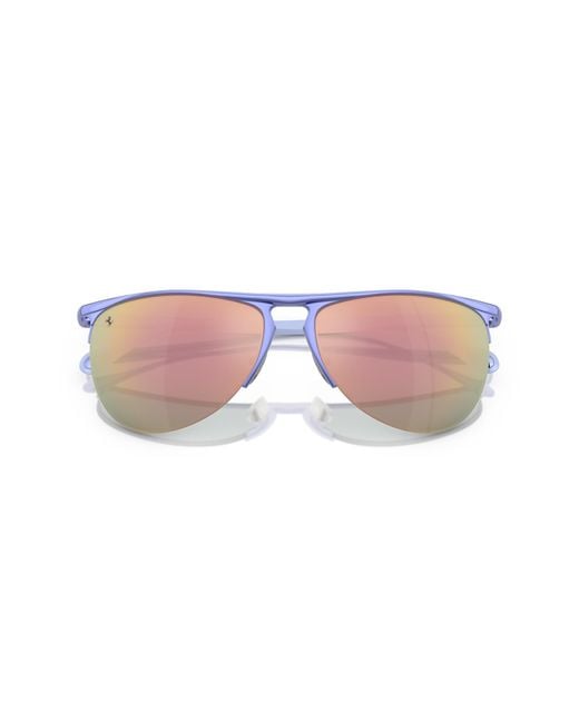 Ferrari Black Sunglass Fh1016