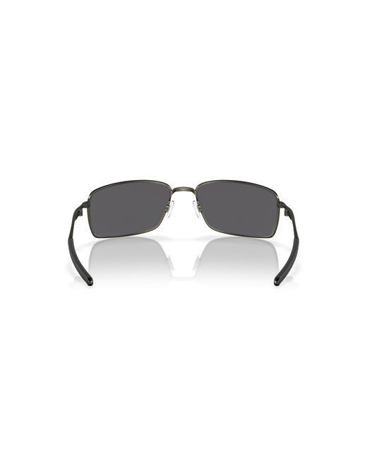 Oakley Black S Oo4075 Square Wire Rectangular Sunglasses for men