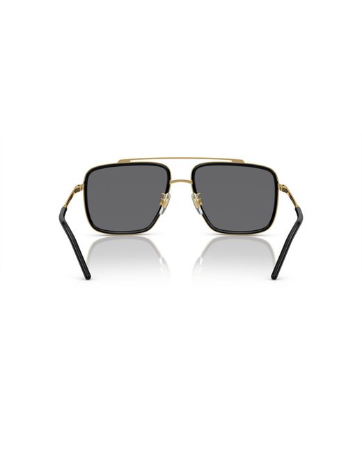 Dolce & Gabbana Multicolor 2220 Rectangle Sunglasses for men