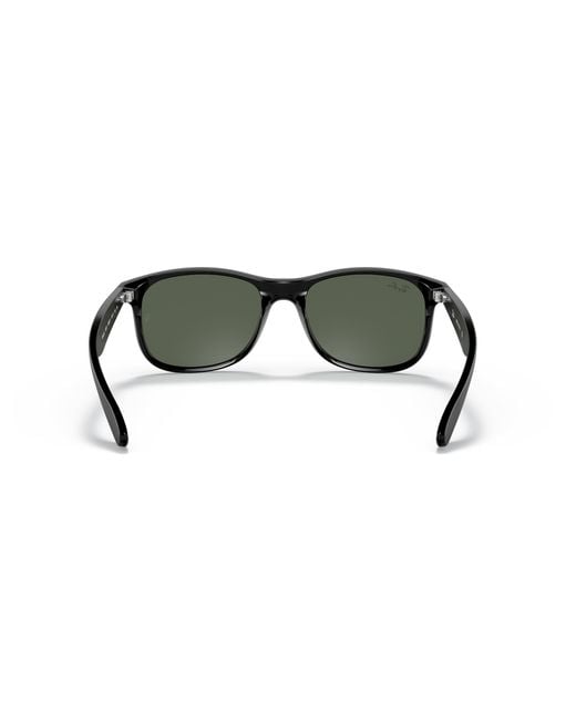 Ray-Ban Black Rb4202 607313 Andy Non-polarized Sunglasses, Matte Brown/brown Gradient, 55 Mm for men
