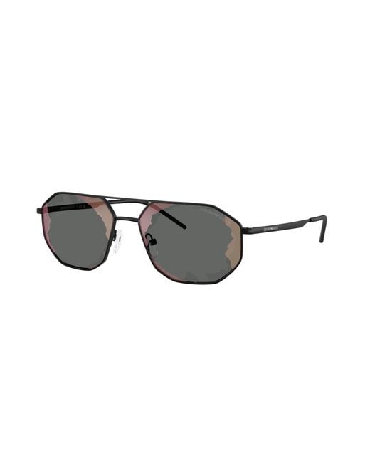 Emporio Armani Black Sunglass Ea2147 for men