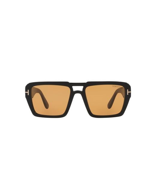 Tom Ford Black Sunglass Redford Tr for men