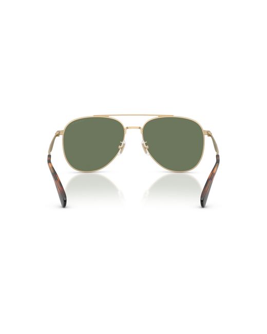COACH Green Sunglass Cdp40 for men