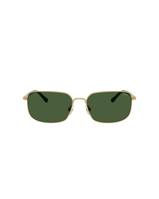 Polo Ralph Lauren Green Sunglass Ph3159 for men