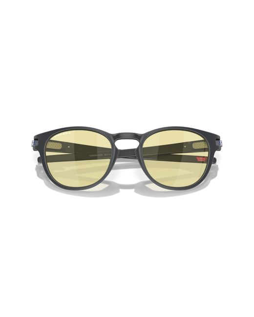 Oakley Black Sunglass Latchtm (low Bridge Fit) Gaming Collection for men