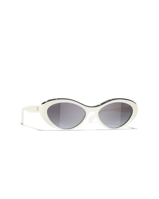 Chanel Black Sunglass Ch5416 Oval Sunglasses Ch5416