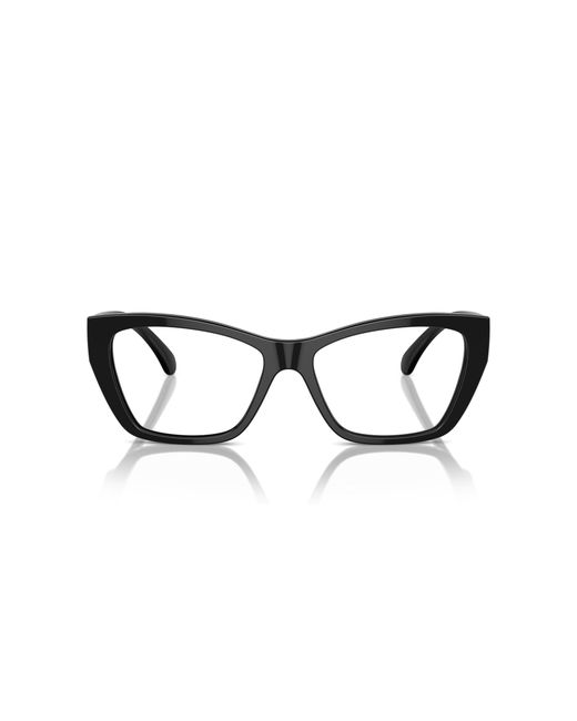 Chanel Black Sunglass Cat Eye Eyeglasses Ch3474a