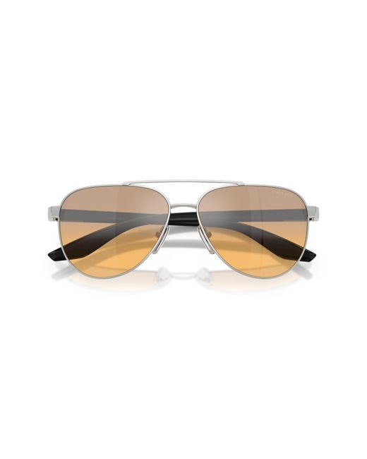 Prada Linea Rossa Black Sunglass Ps 55ys for men