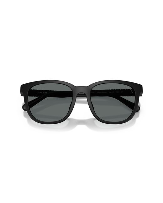 COACH Black Sunglass Hc8442u Cca00 for men