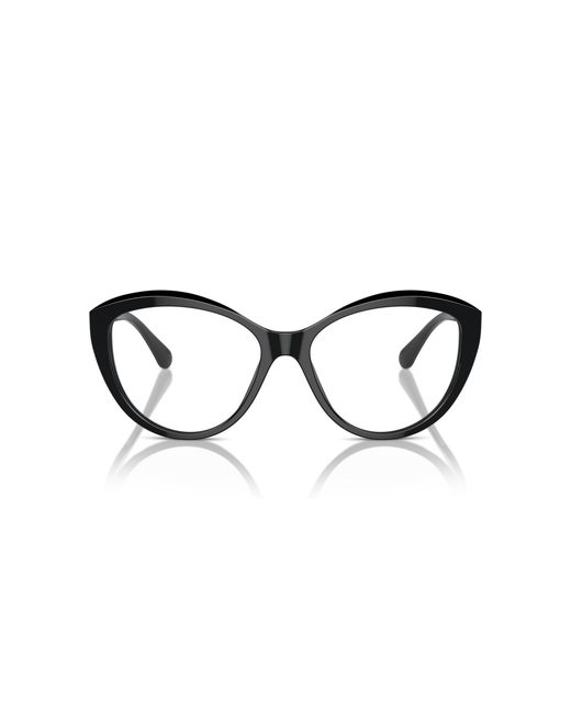 Chanel Black Sunglass Cat Eye Eyeglasses Ch3464a