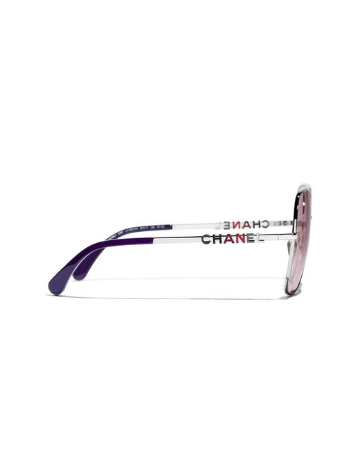 Chanel Black Sunglass Butterfly Sunglasses Ch4283