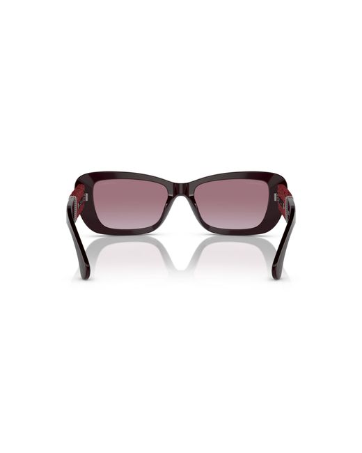 Chanel Black Sunglass Rectangle Sunglasses Ch5514