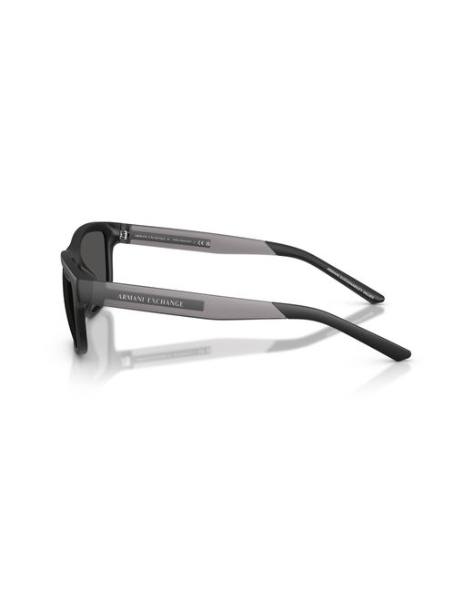 ARMANI EXCHANGE Black Sunglass Ax4169su for men