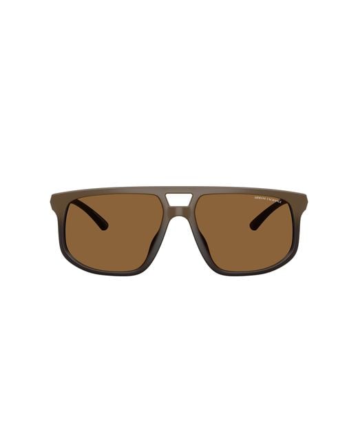 ARMANI EXCHANGE Black Sunglass Ax4161su for men
