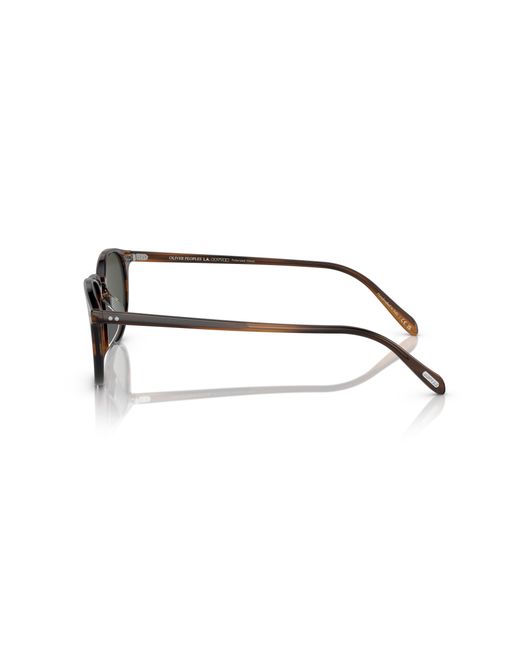 Oliver Peoples Black Sunglass Ov5004su Riley Sun