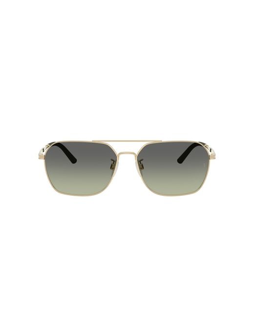 Oliver Peoples Black Sunglass Ov1377s R-17 for men