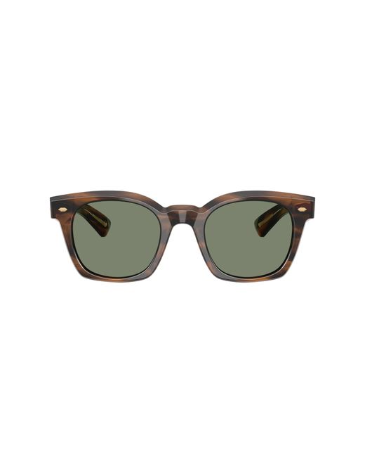 Oliver Peoples Black Sunglass Ov5498su Merceaux 18k