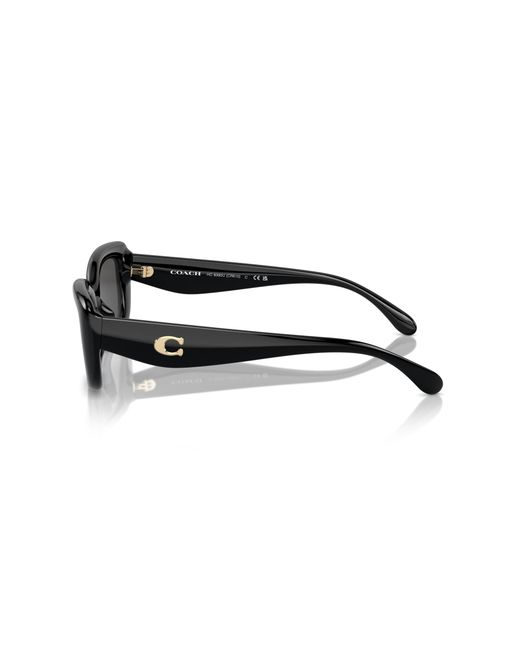 COACH Black Sunglass Cr610