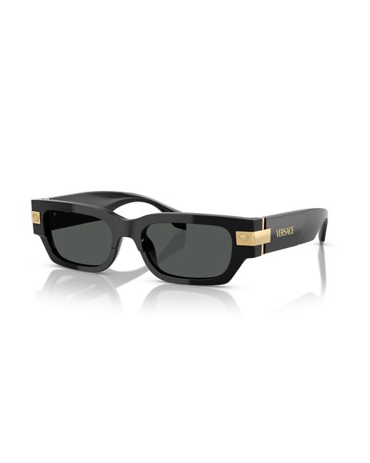 Versace Black Acetate Ve4465 Sunglasses for men