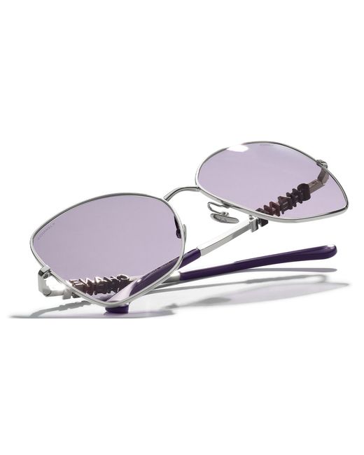 Chanel Black Sunglass Butterfly Sunglasses Ch4283
