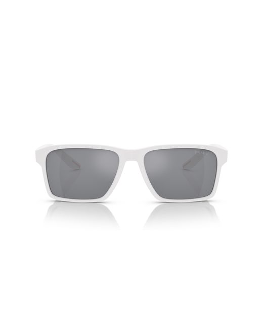 Prada Linea Rossa Black Sunglass Ps 05ys for men
