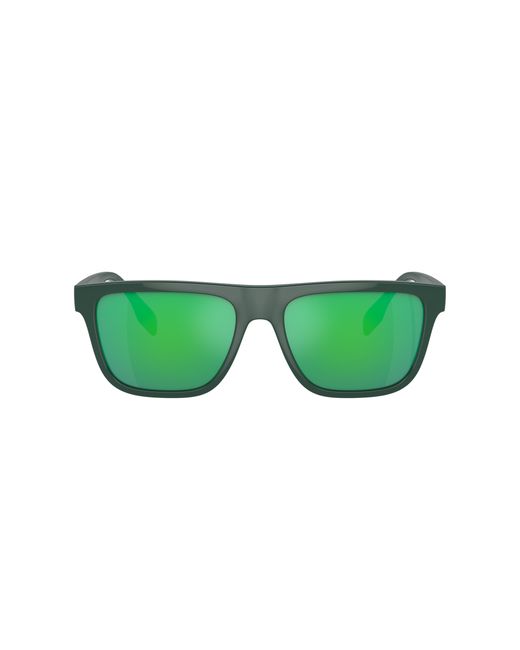 Burberry Green Sunglasses Be4402u for men