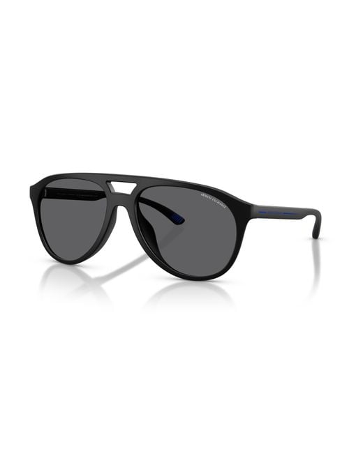 ARMANI EXCHANGE Black Sunglass Ax4156su for men