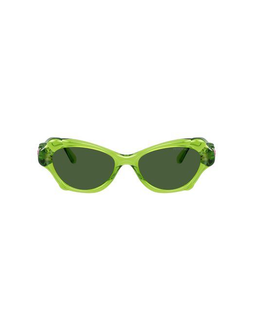 Swarovski Green Sunglass Sk6050