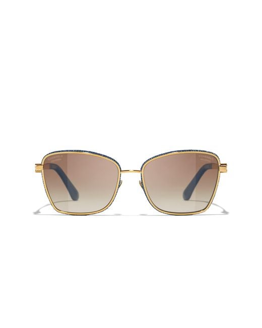 Chanel Black Sunglass Square Sunglasses Ch4289q
