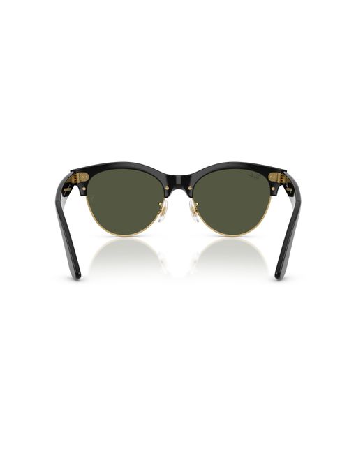 Ray-Ban Black Sunglass Rb2341 Clubmaster Way