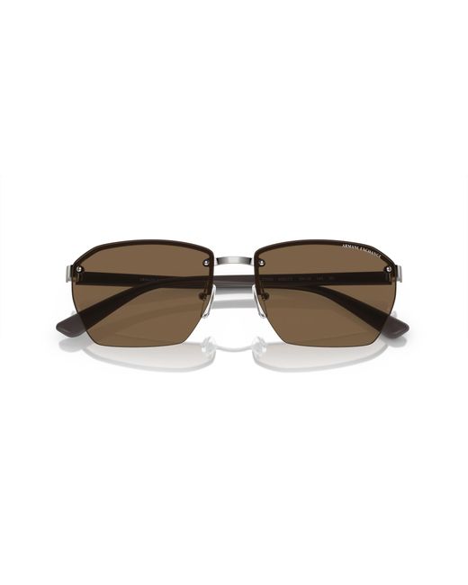 ARMANI EXCHANGE Black Sunglass Ax2048s for men