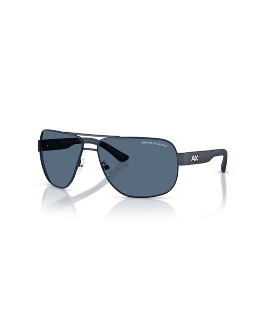 ARMANI EXCHANGE Black Sunglass Ax2012s for men