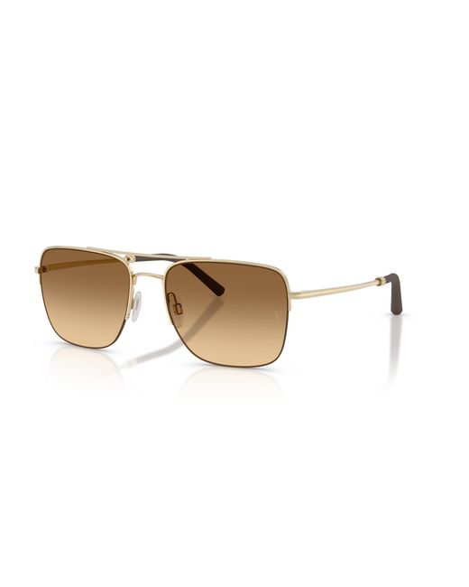 Oliver Peoples Black Sunglass Ov1343s R-2 for men