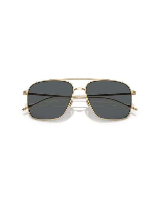 Oliver Peoples Black Sunglass Ov1320st Dresner