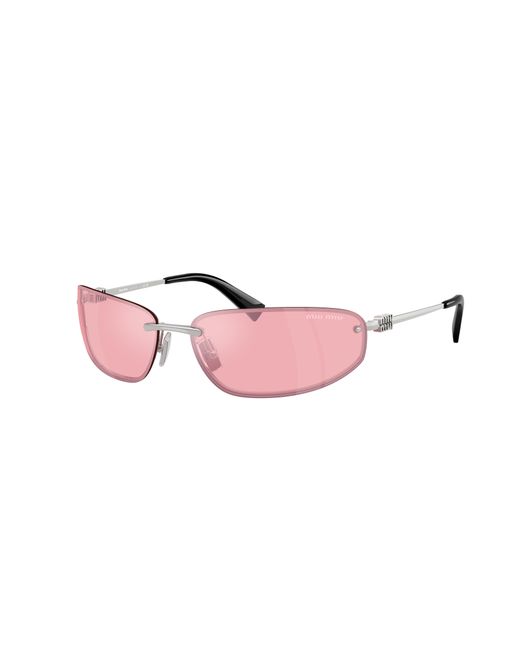 Miu Miu Vrouwelijk Sunglass Mu A50S in het Black