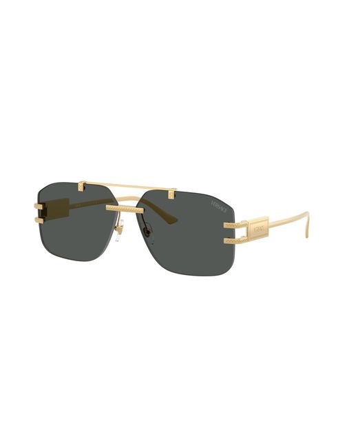 Homme Sunglass Ve2275 Versace pour homme en coloris Black